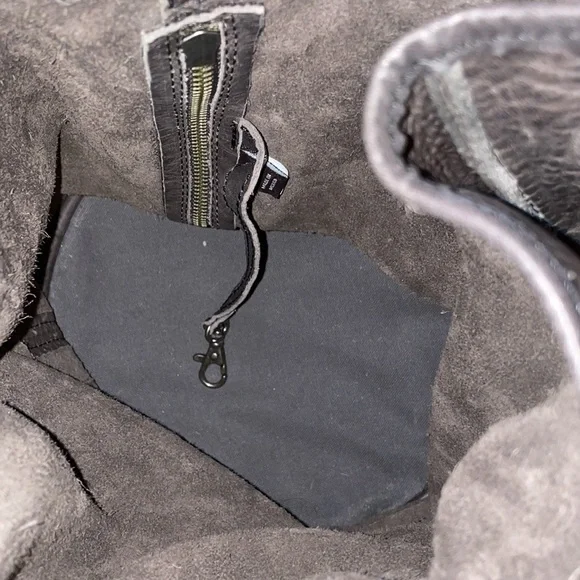 Frye leather bag drawstring backpack - Picture 5 of 5